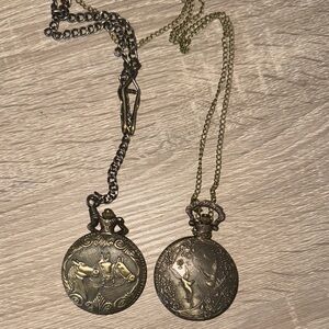 Vintage Style Bronze Pocket Watches